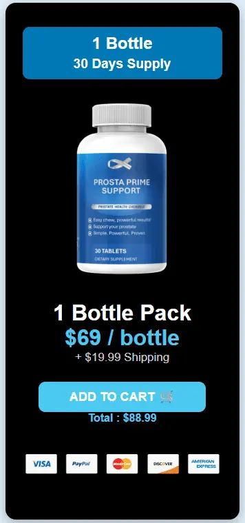 prostaprime support 1 bottle price